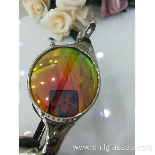Colorful Metal Cat Eye Fashion Sunglasses Wholesale